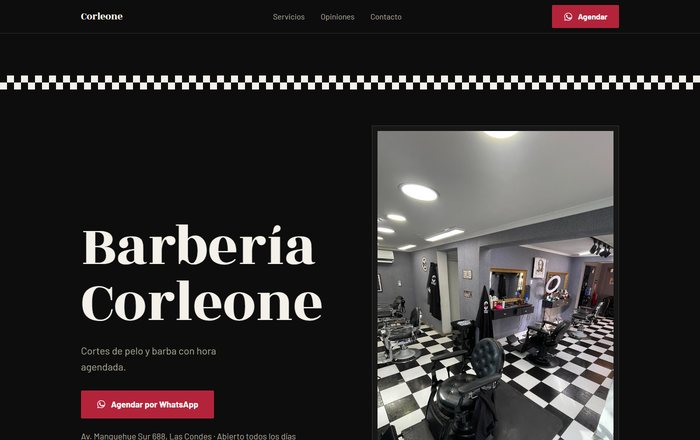 Demo publicada de Barbería Corleone