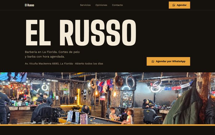 Demo publicada de Barbería El Russo