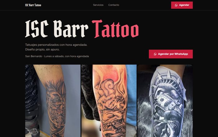 Demo publicada de ISC Barr Tattoo
