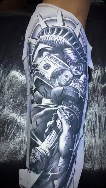 Tatuaje realizado por ISC Barr Tattoo